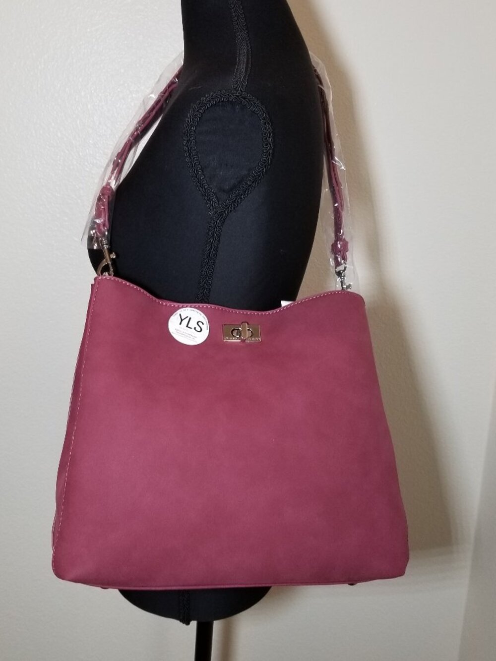 Vanessa Williams Posh Hobo Bag Purse Dust Bag Designer Business City Retro NWT